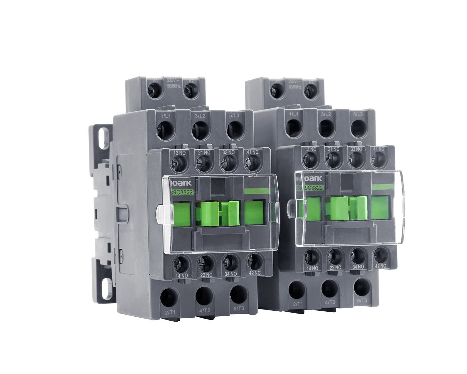 Madenr - Contacteur réversible 3 pôles Ex9CR25 42 VAC 25 A contact auxiliaire 1 NO + 1 NF