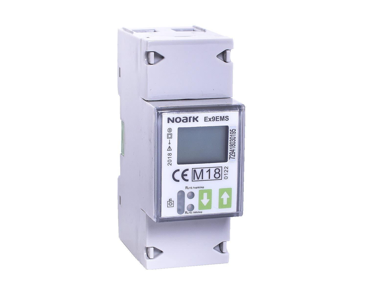 Madenr - Compteur d'énergie Smart Ex9EMS 1 pôle, 100 A, écran LCD