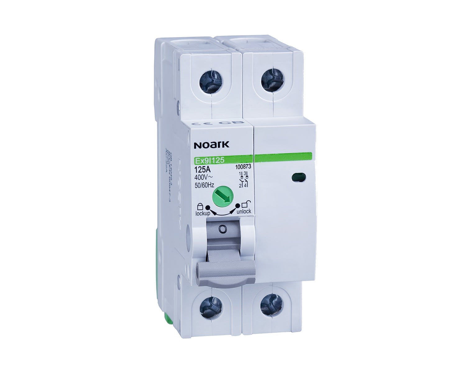 Madenr - Interrupteur sectionneur 2 pôles Ex9I125 40 A