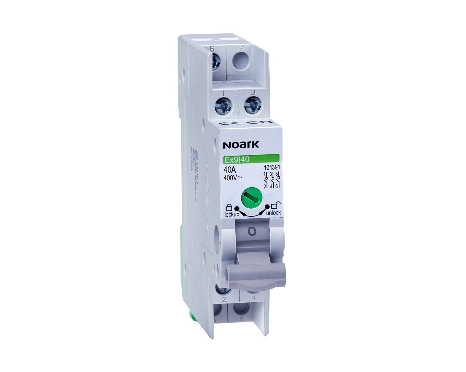 Madenr - Interrupteur sectionneur 2 pôles Ex9I40 32 A