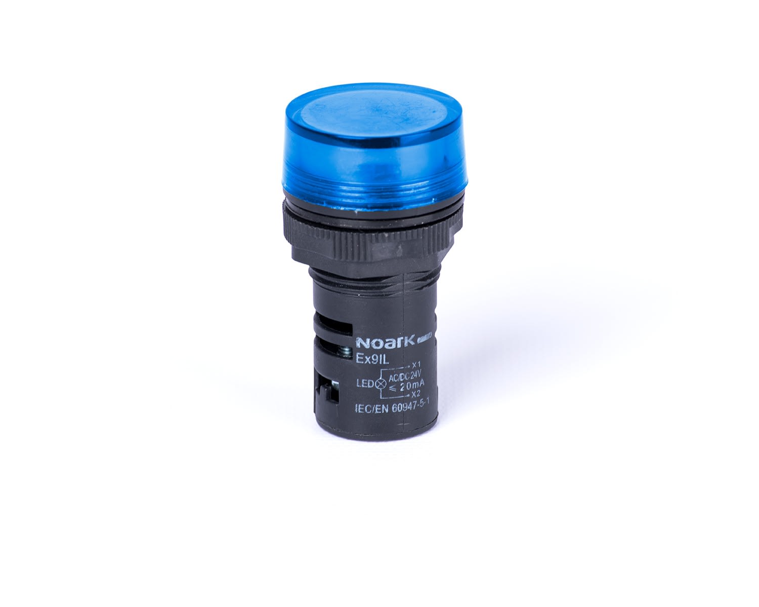 Madenr - Voyant plat Ex9IL 48 V AC/DC bleu, connexion interne = résistance