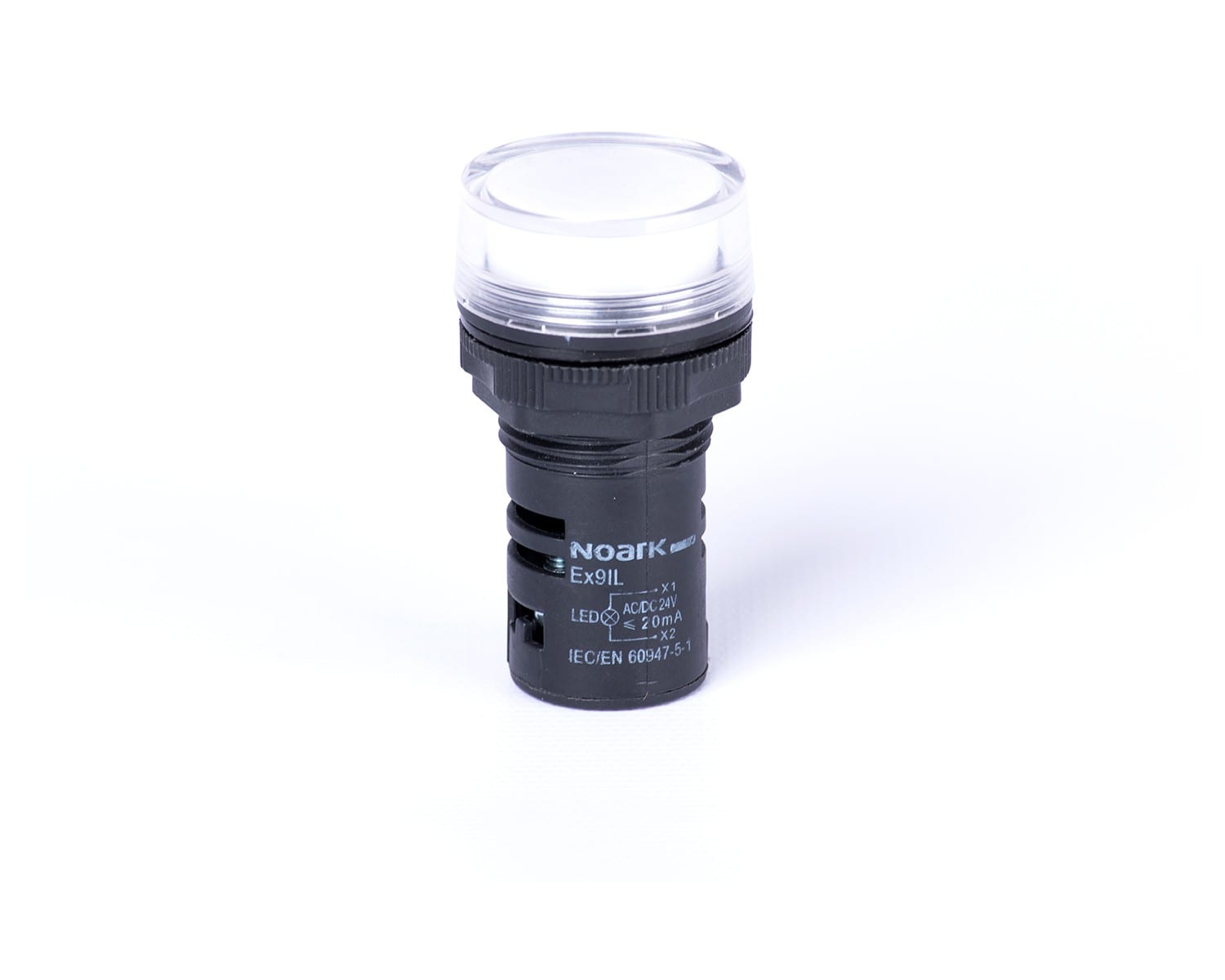 Madenr - Voyant plat Ex9IL 400 V AC/DC blanc, connexion interne = capacitance