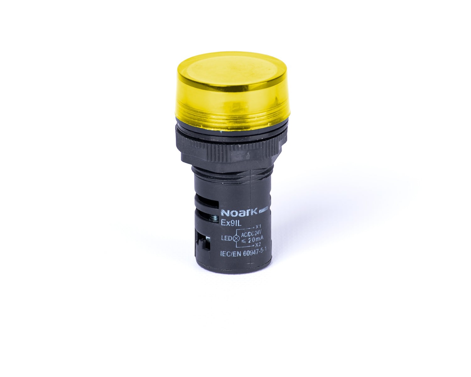 Madenr - Voyant plat Ex9IL 110 V AC/DC jaune, connexion interne = capacitance