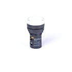 Madenr - Voyant en relief Ex9IL 230 V AC/DC blanc, connexion interne = capacitance