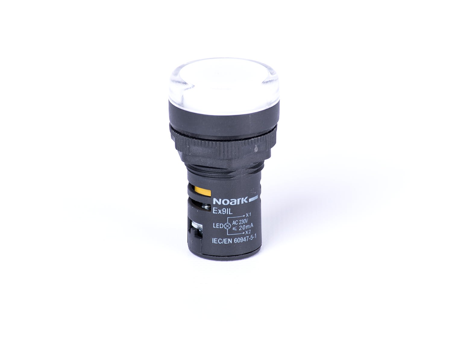 Madenr - Voyant en relief Ex9IL 400 V AC/DC blanc, connexion interne = capacitance