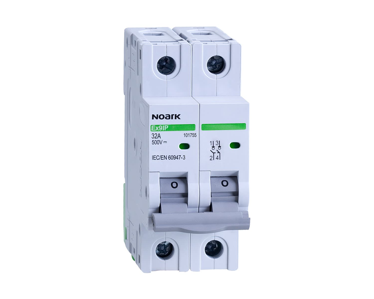 Madenr - Interrupteur sectionneur DC 2 pôles Ex9IP 63 A