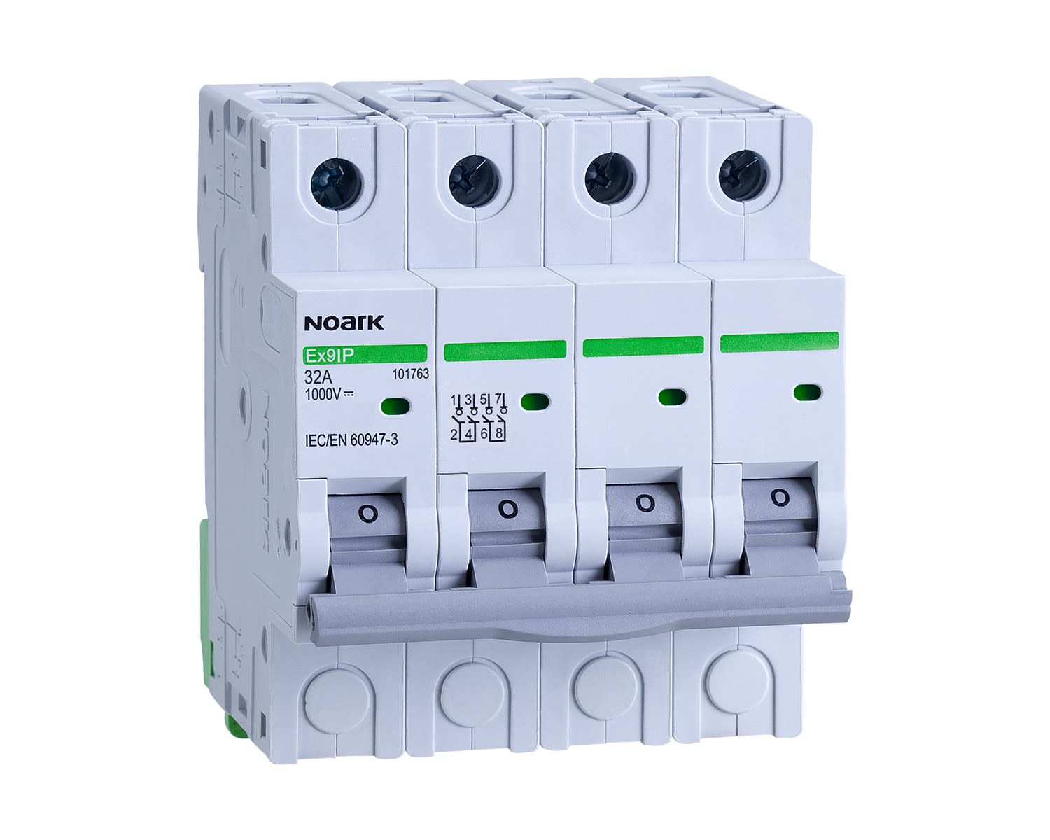 Madenr - Interrupteur sectionneur DC 4 pôles Ex9IP 63 A