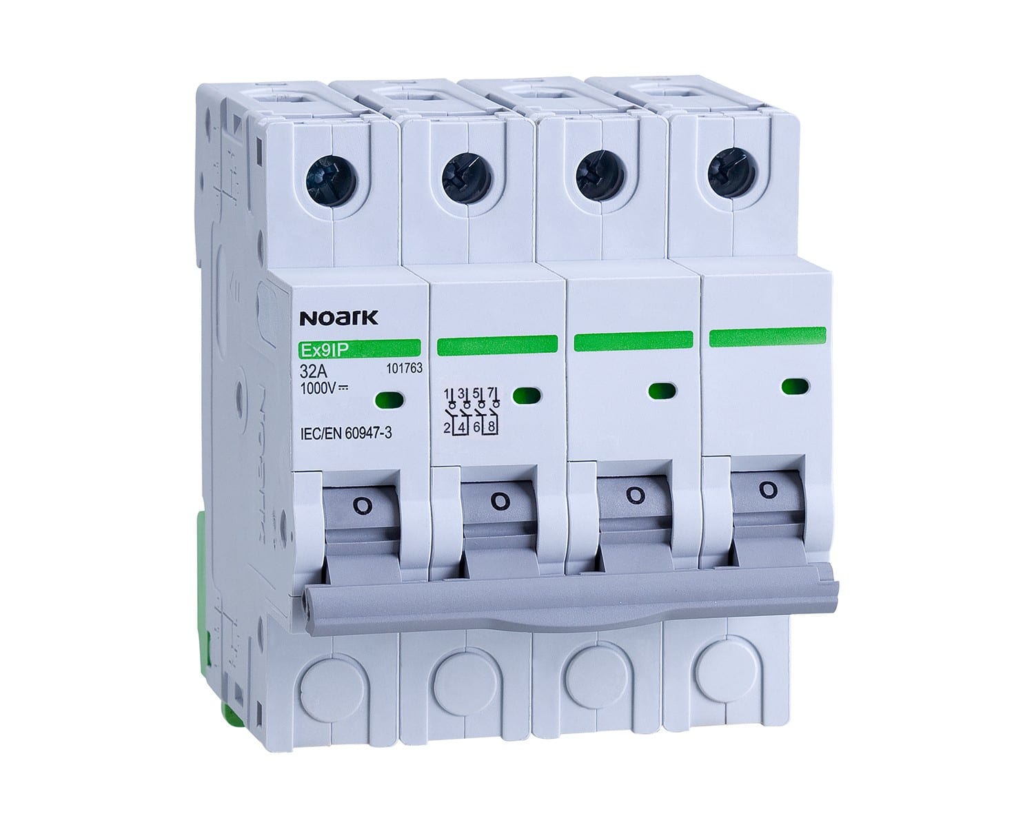 Madenr - Interrupteur sectionneur DC 4 pôles Ex9IP 32 A