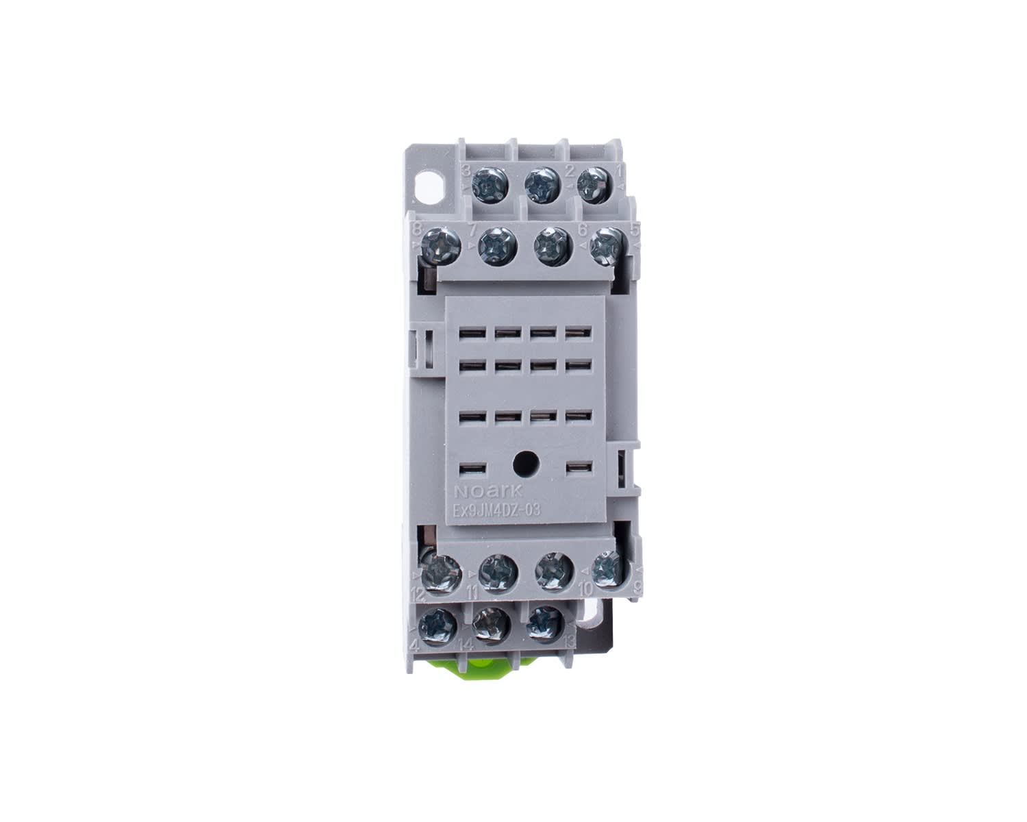 Madenr - Base pour relais modulaire 2 contacts Ex9JM2L 3 A