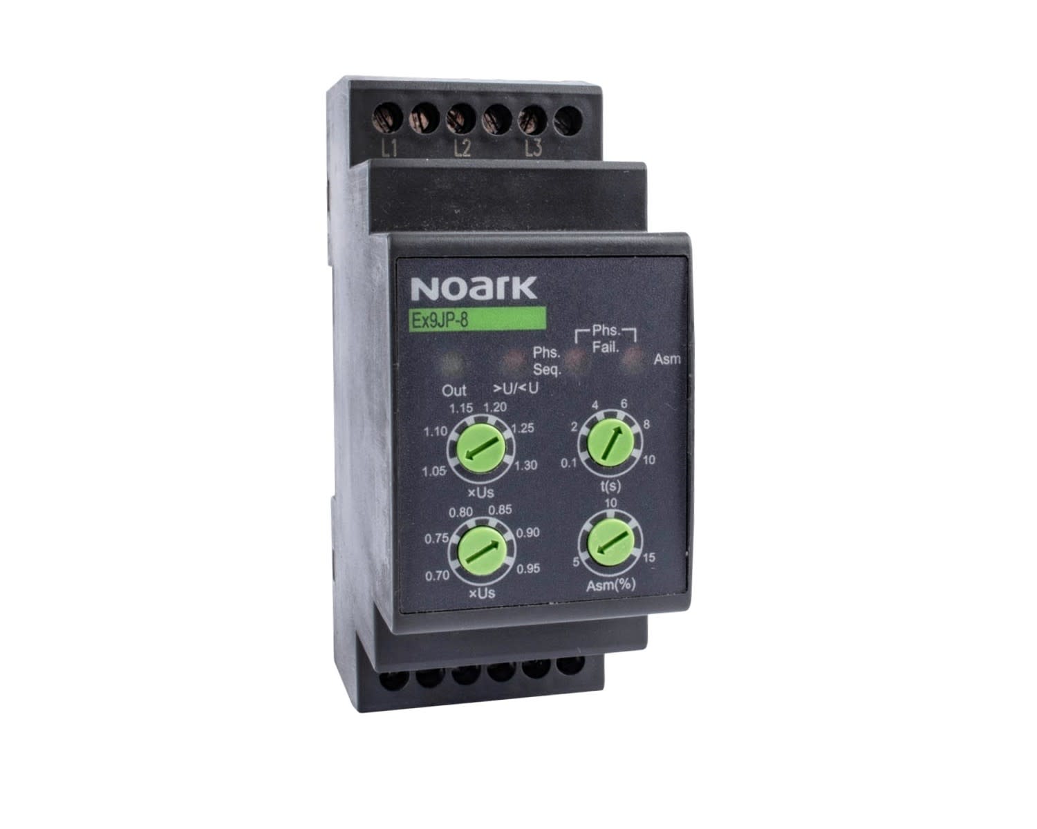 Madenr - Relais de surveillance EX9JP-16 230VAC 3 phases, 4 fils, protection des phases