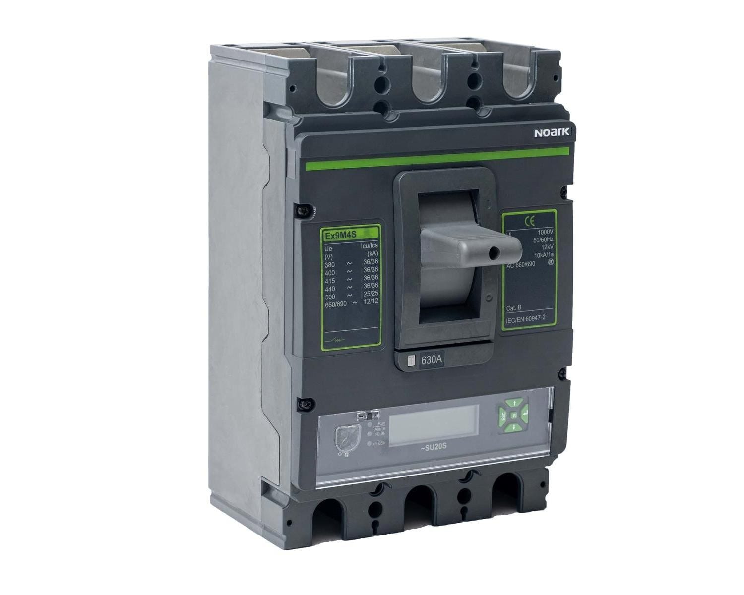 Madenr - Disjoncteur 3 pôles AC compact boitier moulé Ex9M2P SU20S 32 A, Icu=150kA