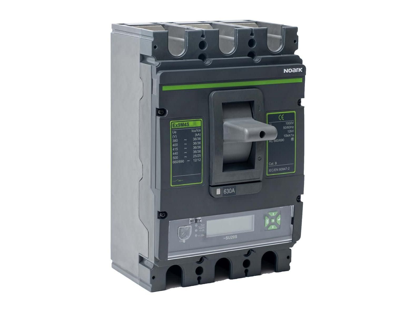 Madenr - Disjoncteur 3 pôles AC compact boitier moulé Ex9M3P SU20S 250 A, Icu=150kA