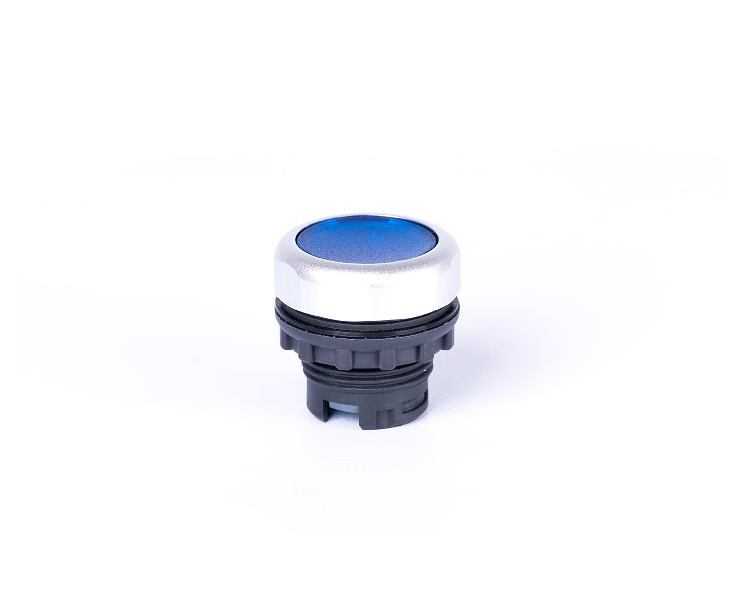 Madenr - Bouton en relief E9XP1 momentané, avec éclairage LED, bleu