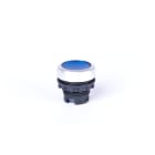 Madenr - Bouton plat E9XP1 momentané, avec éclairage LED, bleu