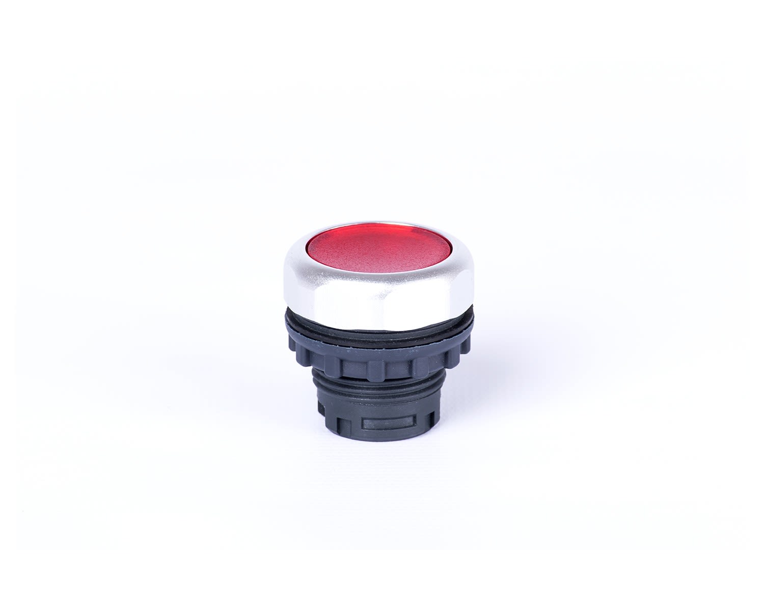 Madenr - Bouton en relief E9XP1 momentané, avec éclairage LED, rouge