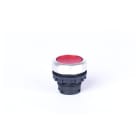 Madenr - Bouton plat E9XP1 momentané, avec éclairage LED, rouge
