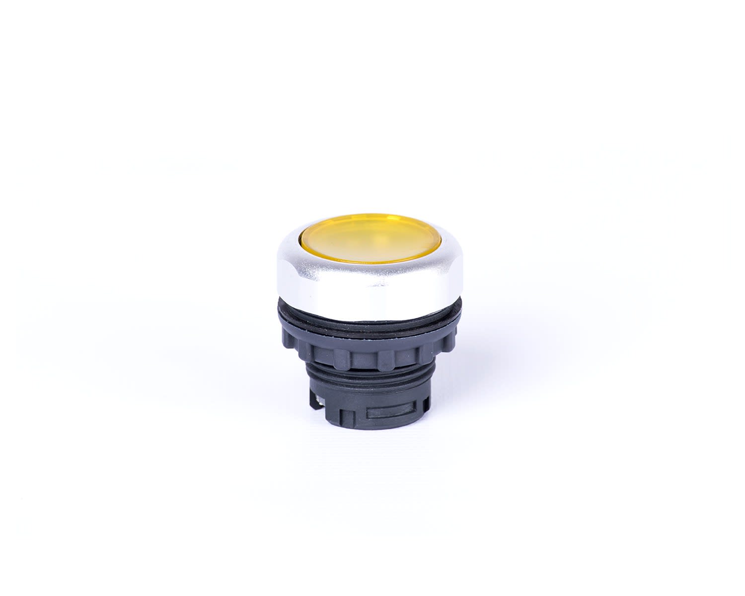 Madenr - Bouton poussoir Ex9P1 momentané, 40mm, avec éclairage LED, jaune