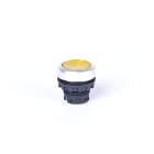 Madenr - Bouton en relief E9XP1 momentané, avec éclairage LED, jaune
