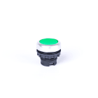 Madenr - Bouton en relief E9XP1 momentané, sans éclairage LED, vert