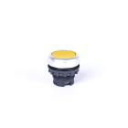 Madenr - Bouton plat E9XP1 momentané, sans éclairage LED, jaune