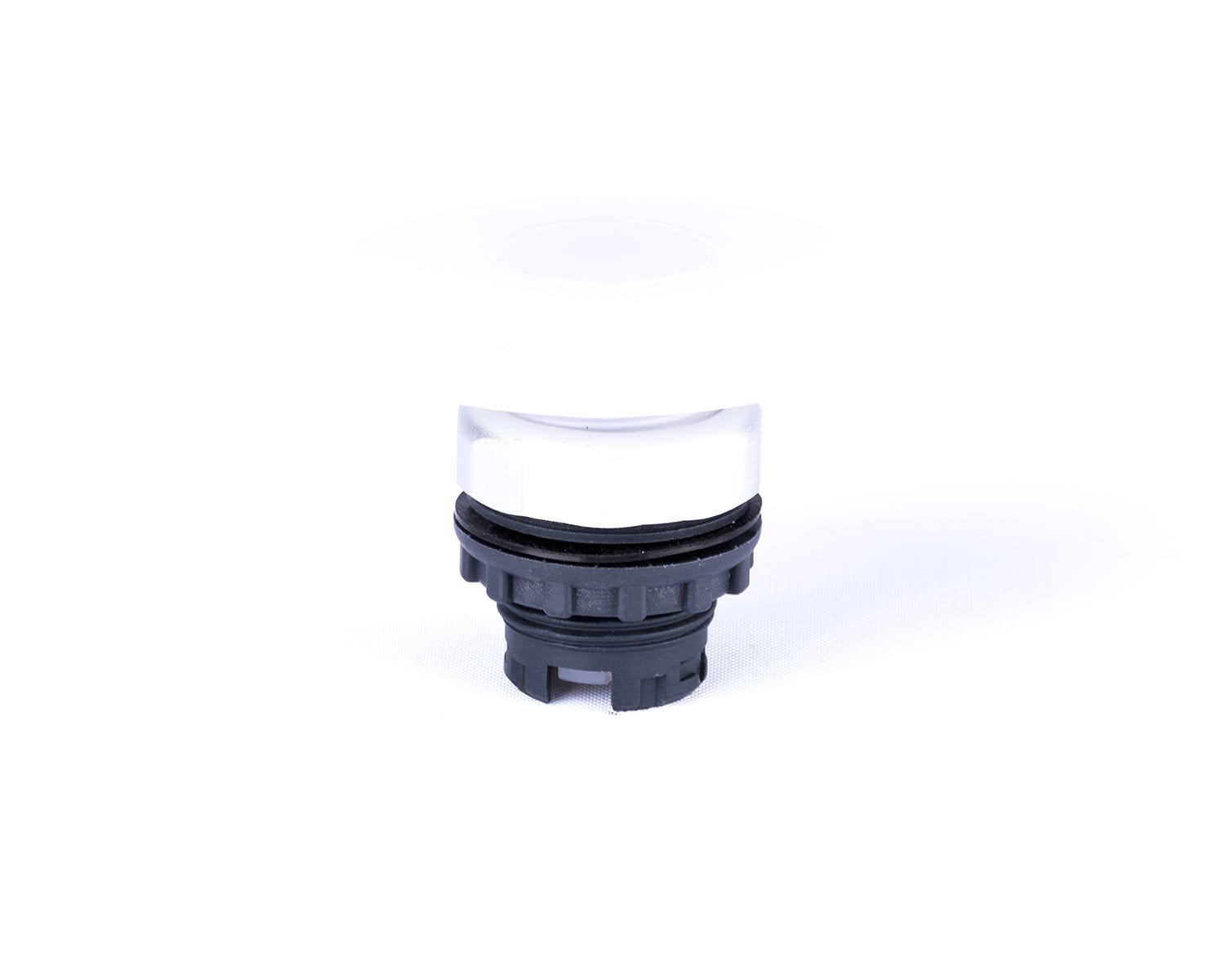 Madenr - Bouton poussoir Ex9P1 momentané, 60mm, avec éclairage LED, blanc