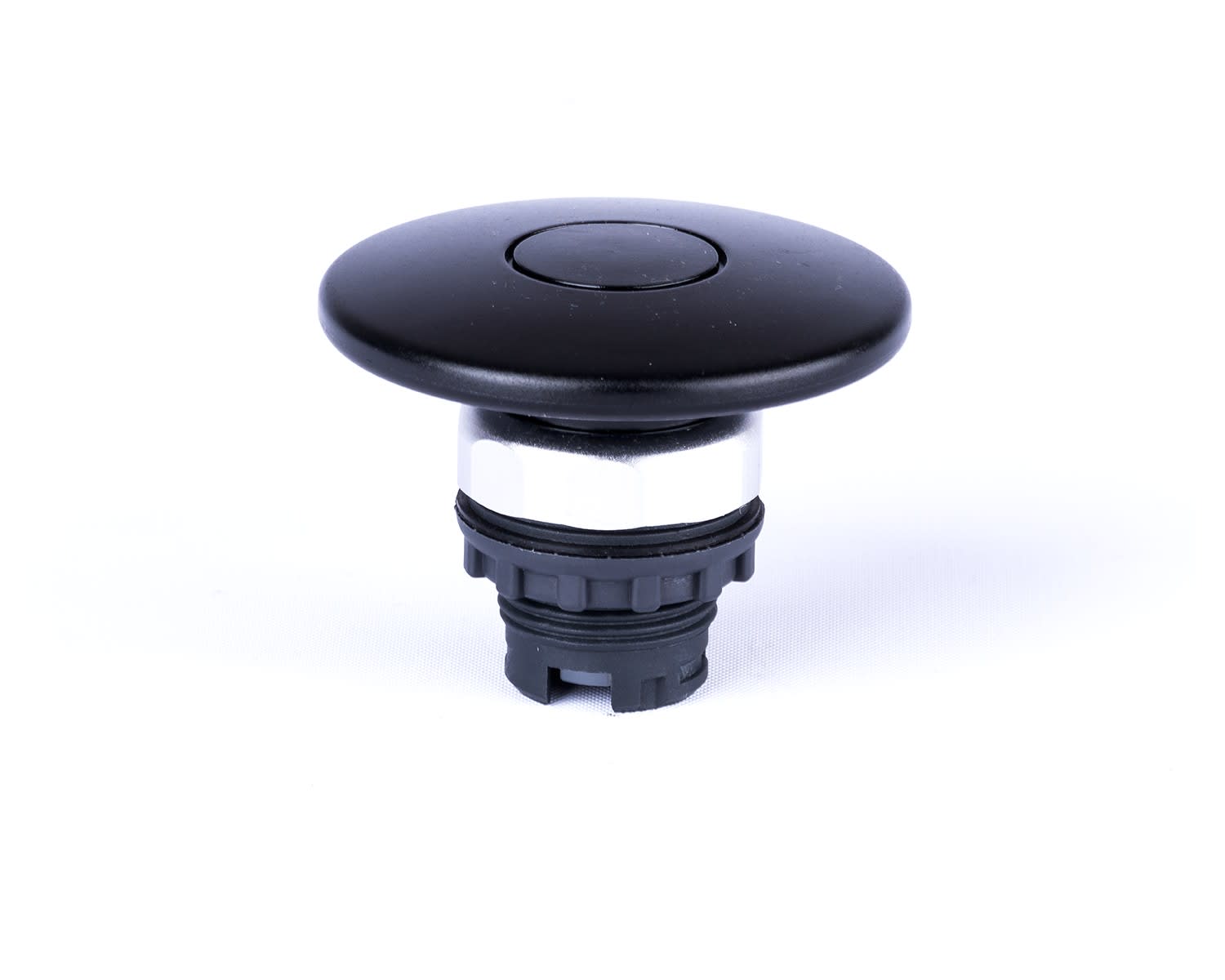 Madenr - Bouton poussoir Ex9P1 momentané, 60mm, sans éclairage LED, noir