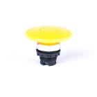 Madenr - Bouton poussoir Ex9P1 momentané, 60mm, sans éclairage LED, jaune