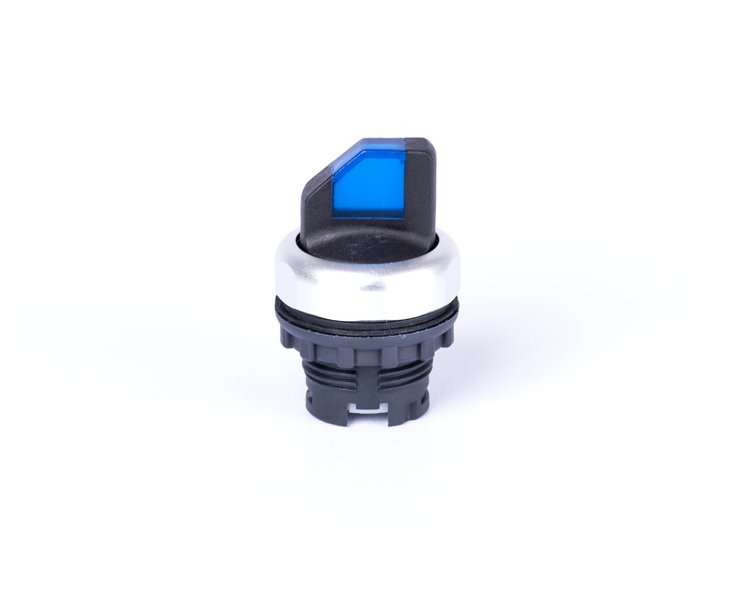 Madenr - Commutateur momentané Ex9P1 SSI 2 positions bleu, avec éclairage LED
