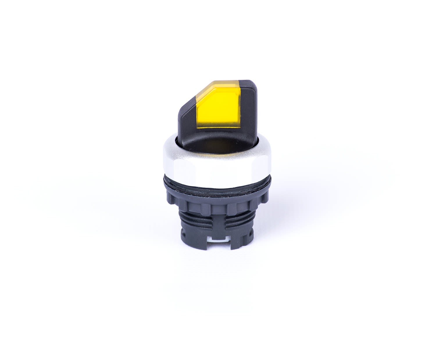 Madenr - Commutateur à rappel Ex9P1 SSM3I 3 positions jaune, avec éclairage LED