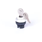 Madenr - Commutateur momentané à clé Ex9P1 SK 2 positions