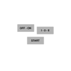 Madenr - Etiquette Ex9P1 S S8 pour porte étiquette Ex9P1 S SH, STOP