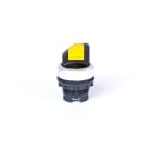 Madenr - Commutateur maintenu Ex9P1 S, 2 positions jaune, sans éclairage LED