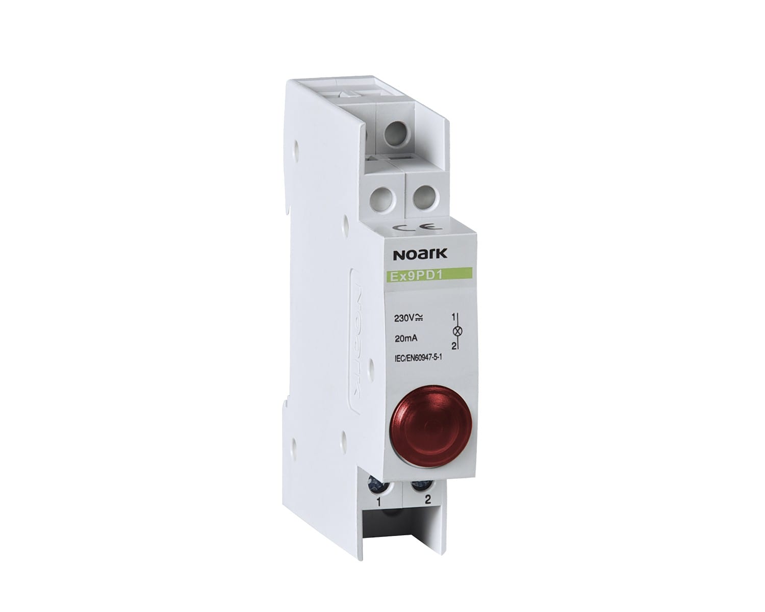 Madenr - Voyant modulaire EX9PD 1 LED rouge, 230 V AC/DC