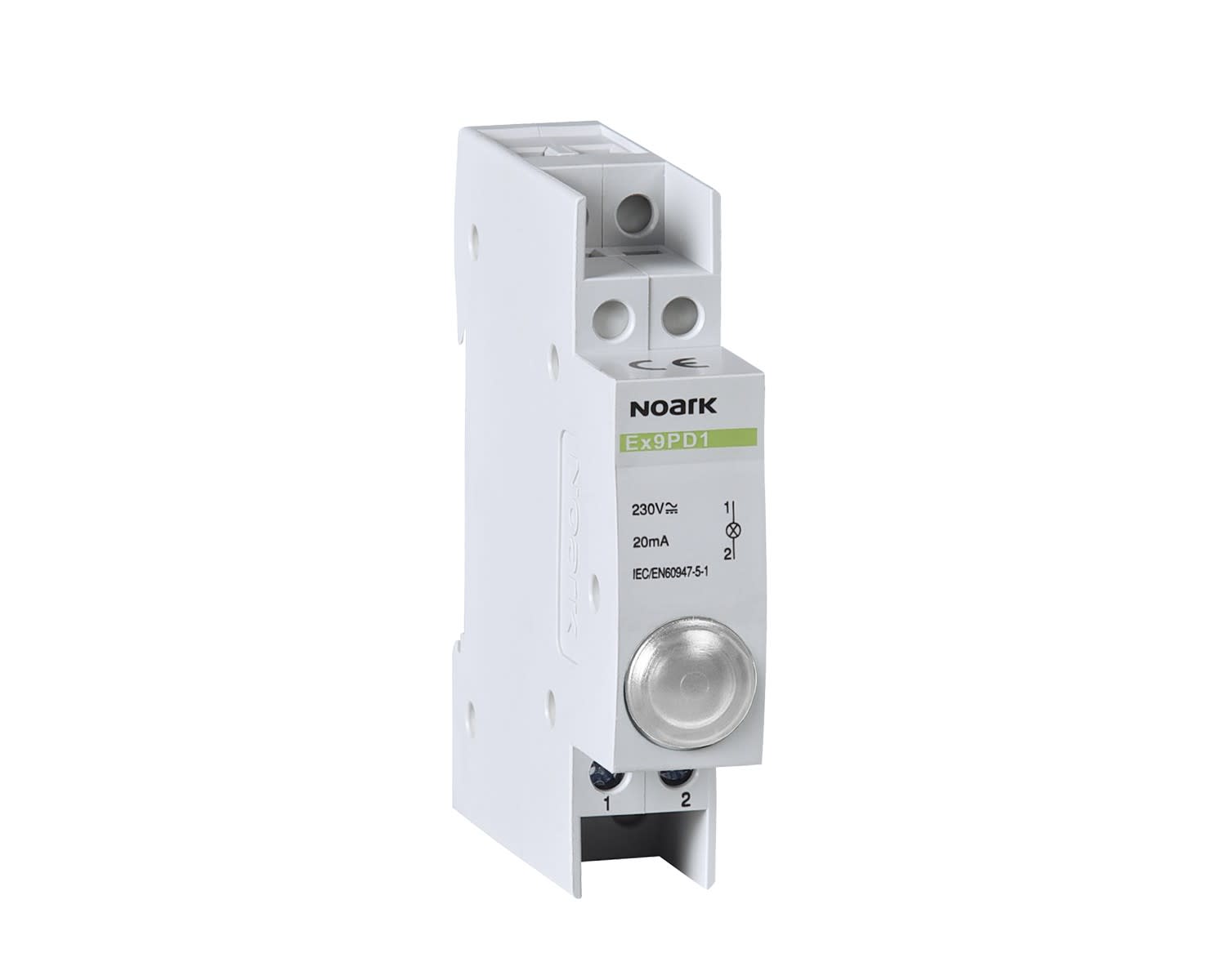 Madenr - Voyant modulaire EX9PD 1 LED blanche, 110 V AC/DC