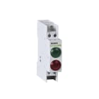 Madenr - Voyant modulaire EX9PD 1 LED verte + 1 LED rouge, 12 V AC/DC