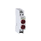 Madenr - Voyant modulaire EX9PD 2 LED rouges, 6,3 V AC/DC