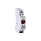 Madenr - Voyant modulaire EX9PD 1 LED rouge + 1 LED blanche, 6,3 V AC/DC