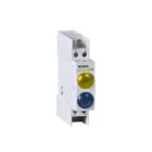 Madenr - Voyant modulaire EX9PD 1 LED jaune + 1 LED bleue, 12 V AC/DC