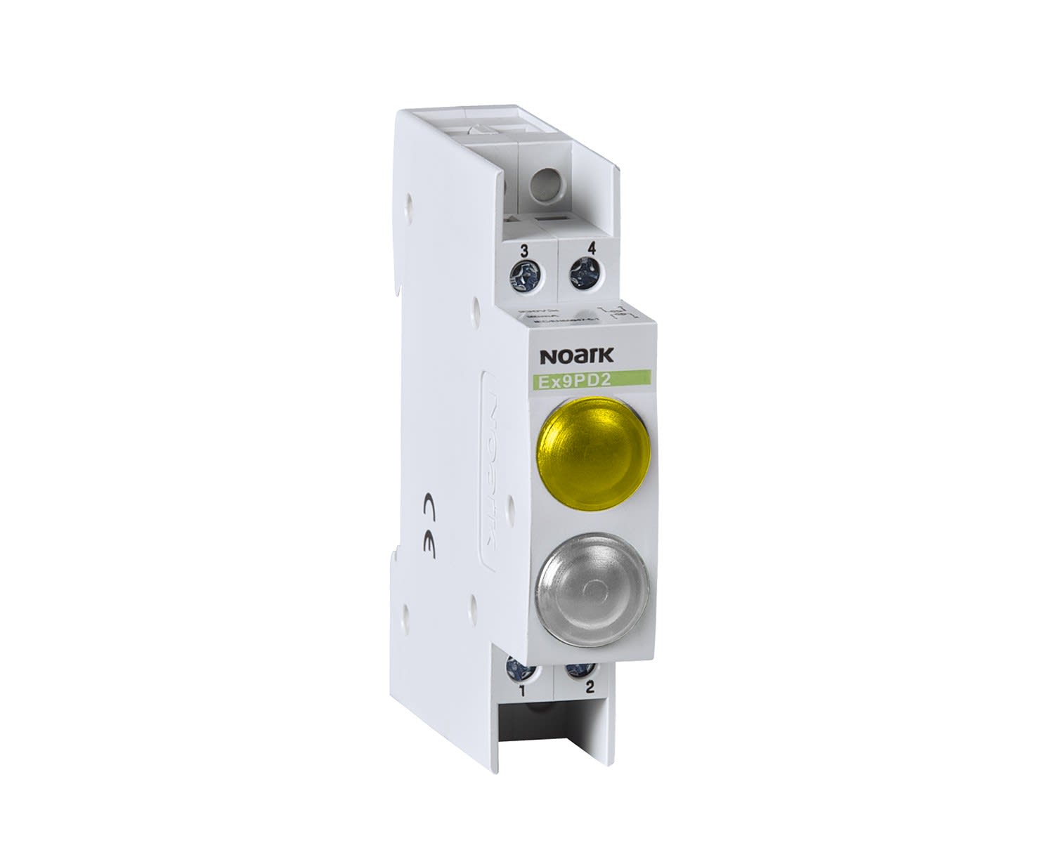 Madenr - Voyant modulaire EX9PD 1 LED jaune + 1 LED blanche, 6,3 V AC/DC