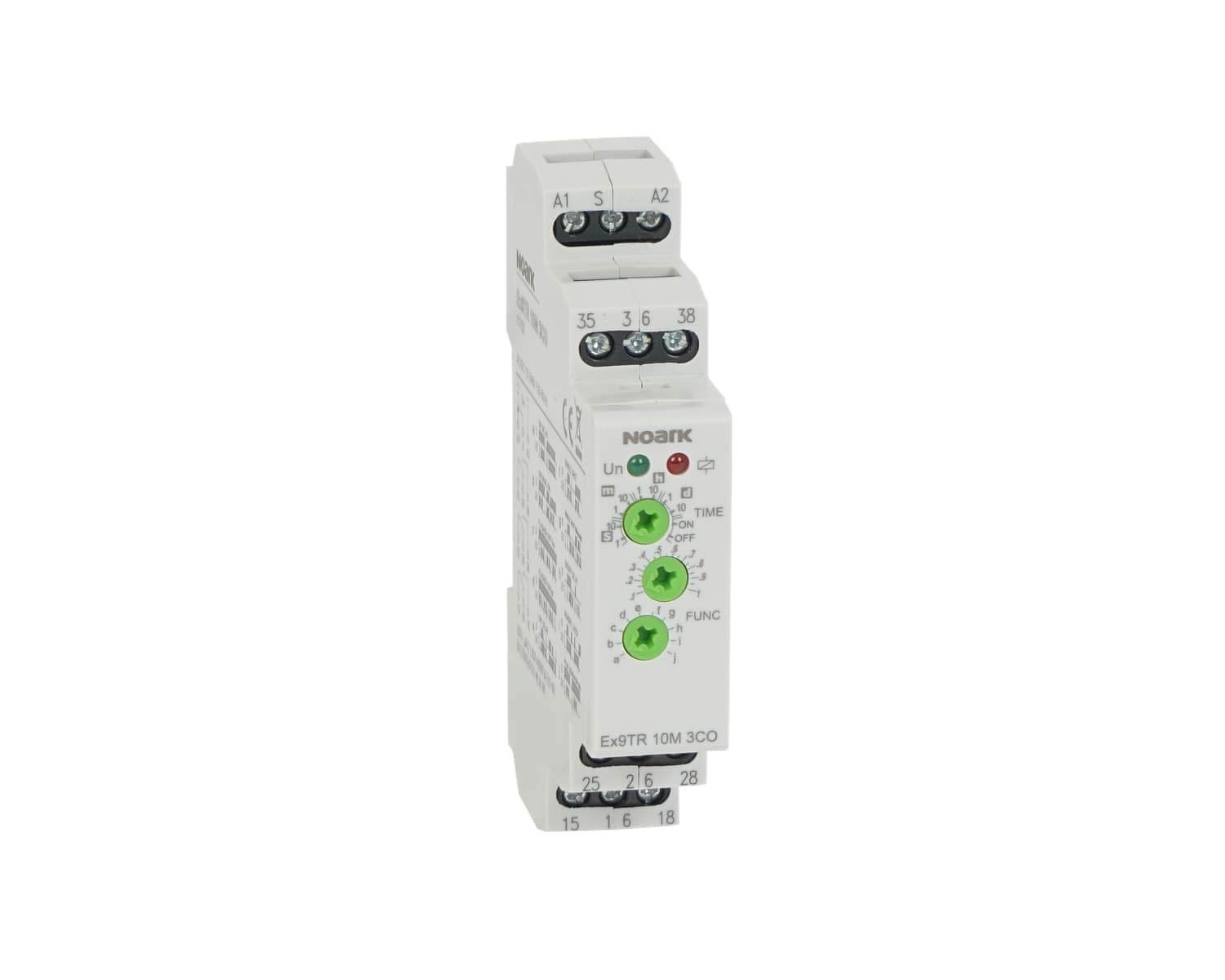 Madenr - Relais temporisé Ex9TR 16 A, 12-240 VAC/DC 3 contacts OF Multifonction (10)