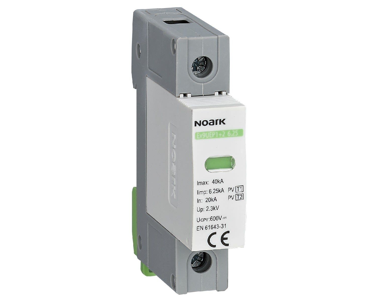 Madenr - Parafoudre 1 pôle Ex9UEP, classe 1+2, 500 VDC, 6,5 kA, sans signalisation