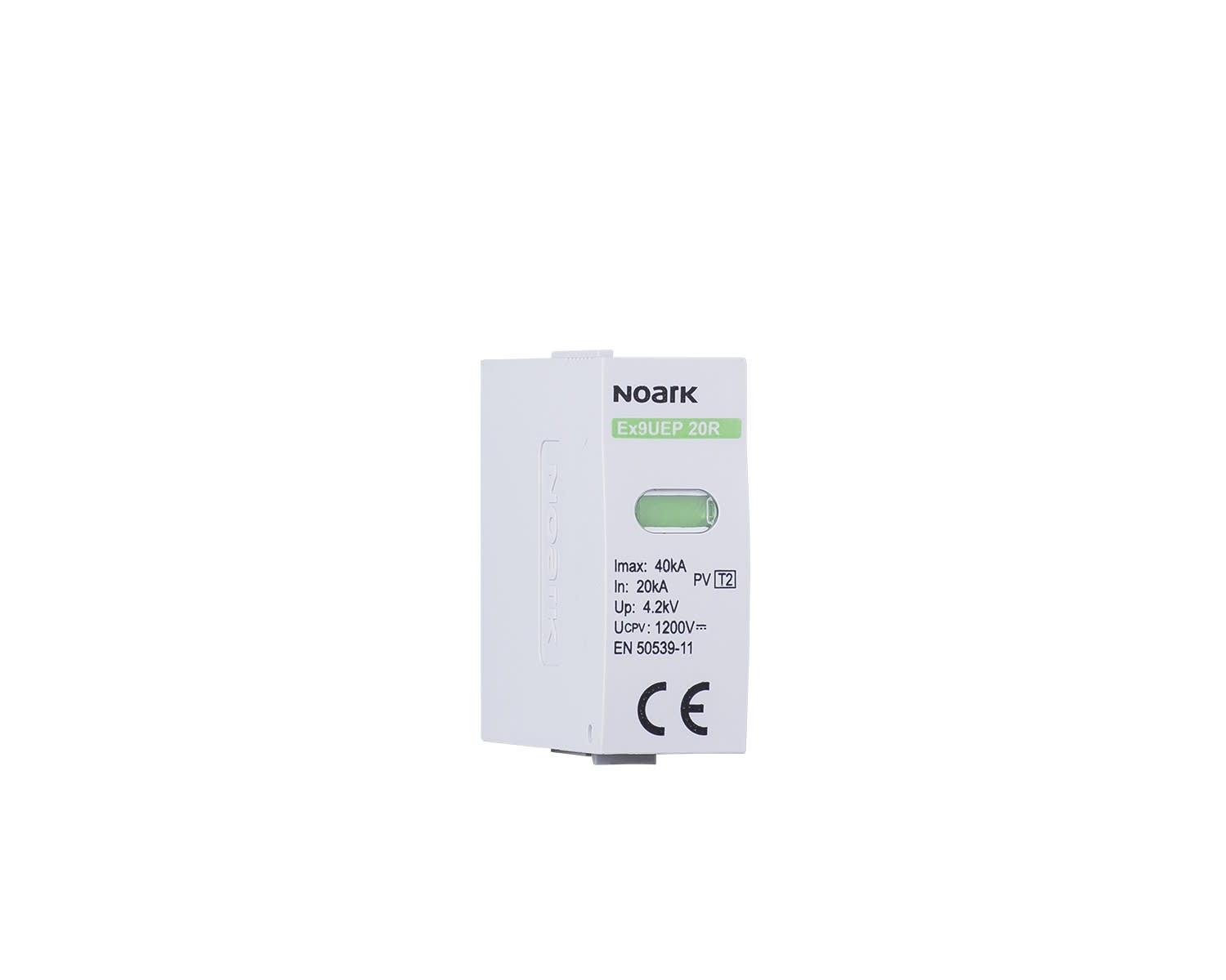 Madenr - Cartouche pour parafoudre 2 pôles Ex9UEP, classe 1+2, 1000 VDC, 6,5 kA