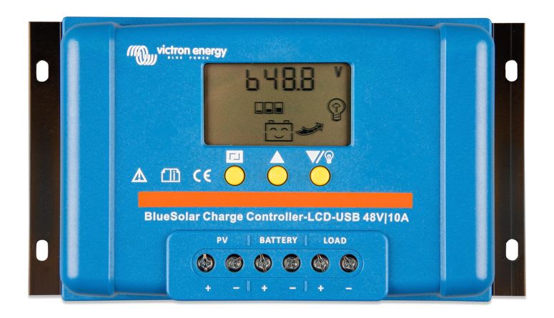 Madenr - Régulateur de charge solaire BlueSolar PWM-LCD&USB 48V-20A