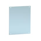 Madenr - Plaque de montage MP MHS 400x400 mm pour coffret métal, avec fixations