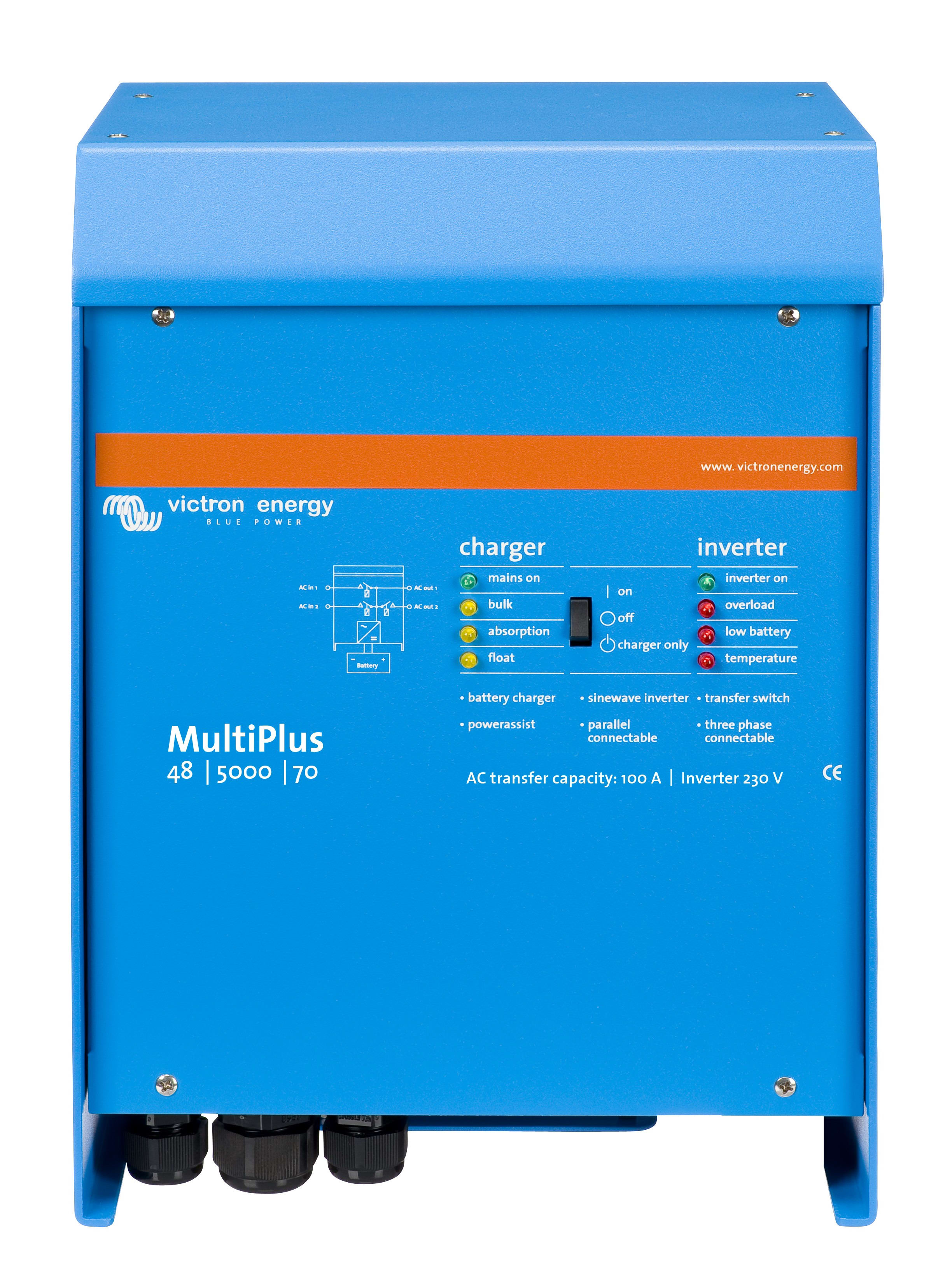 Madenr - Onduleur/Chargeur MultiPlus 48/5000/70-100 230V VE.Bus