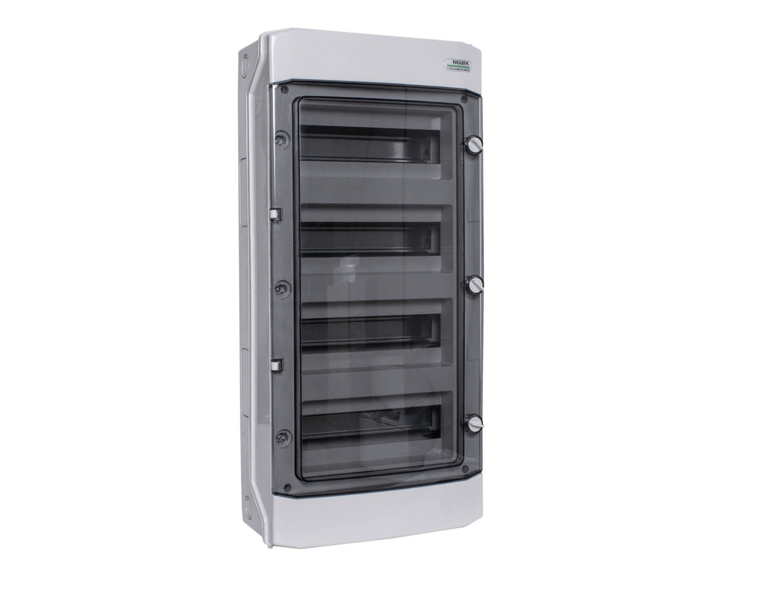 Madenr - Coffret plastique PHS IP65 48 modules (4x12), porte transparente
