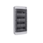 Madenr - Coffret plastique PHS IP65 48 modules (4x12), porte transparente