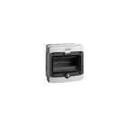 Madenr - Coffret plastique PHS IP65 8 modules, porte transparente