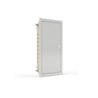 Madenr - Coffret plastique PMF IP40, 36 modules (3x12), porte blanche métallique