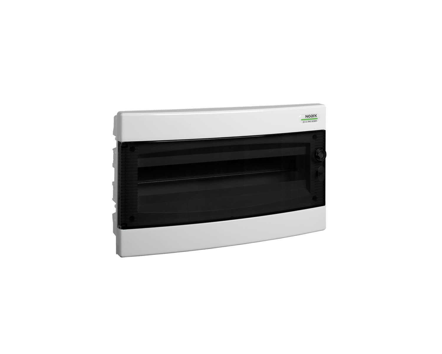 Madenr - Coffret plastique encastrable PNF IP40 18 modules, porte transparente